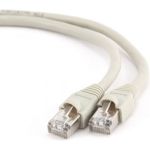 Патч-корд Cablexpert FTP PP6-10M кат.6, 10м, литой, многожильный серый PP6-10M (артикул 15933138) – фото 1