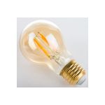 Светодиодная лампа Uniel GLV21GO Vintage. Форма A, золотистая колба LED-A60-6W/GOLDEN/E27 UL-00002355 (артикул 15951144) – фото 1