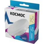Светодиодная лампа КОСМОС LED 8Вт 220В GX53 3000К Lksm_LED8wGX5330C 482444 (артикул 15933431) – фото 1