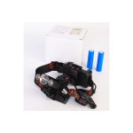 Налобный аккумуляторный фонарь Ultraflash LED5335 (3,7В, черный, 3LED, 5 Вт, 2 аккумулятора 4 режима, USB, бокс са) 15015 (артикул 25580133) – фото 1