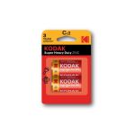 Солевая батарейка Kodak R142BL EXTRA HEAVY DUTY KCHZ2 Б0005136 (артикул 16088972) – фото 1