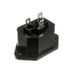 Сетевое гнездо REXANT 3 pin 10А на корпус 11-0002-9 (артикул 16499674) – фото 1