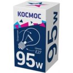 Лампа накаливания Космос СТАНД /А50/ ПР 95 Е27 LKsmSt55CL95E27v2 (артикул 16160370) – фото 1
