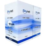 Кабель SkyNet Light FTP indoor 4x2x0,46, медный, FLUKE TEST, кат.5e, однож., 305 м, box, серый CSL-FTP-4-CU (артикул 15932914) – фото 1