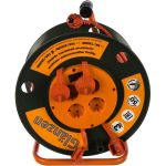 Силовой удлинитель на катушке GLANZEN EB-50-007 (артикул 15278108) – фото 1