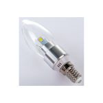 Светодиодная лампа Nord-Yada C35 3W S 220V E14 4200K (свеча прозрачная) 903644 (артикул 19868362) – фото 1