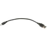Кабель USB - mini USB REXANT 0.2 метра, черный 18-1131-2 (артикул 21956398) – фото 1