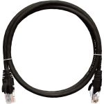 Коммутационный шнур NIKOMAX U/UTP 4 пары, черный, 1м NMC-PC4UD55B-010-BK (артикул 15893377) – фото 1
