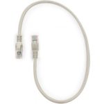 Патч-корд Cablexpert UTP PP12-0.5m кат.5e, 0.5м, литой, многожильный серый PP12-0.5M (артикул 15933177) – фото 1