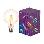 Светодиодная лампа REV VINTAGE Filament шар G95, E27, 5W, 2700K, DECO Premium, 32433 1 (артикул 15852559) – фото 1
