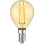 Лампа IEK серия 360 LED, G45, шар, золото, 7вт, 230В, 2700К, E14 LLF-G45-7-230-30-E14-CLG (артикул 16459912) – фото 1