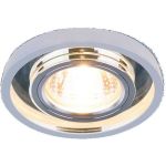 Встраиваемый светильник Elektrostandard 7021 MR16 /SL/WH зеркальный/белый a036742 (артикул 15902735) – фото 1