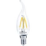 Светодиодная лампа IN HOME LED-СВЕЧА НА ВЕТРУ-deco 7Вт 230В Е14 3000К 630Лм прозрачная 4690612007663 (артикул 15835207) – фото 1