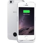Чехол-аккумулятор Interstep 2200мАч Li-Pol для iPhone 5/5S/SE Silver, B201, 45546 (артикул 17458650) – фото 1