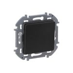 Одноклавишный выключатель Legrand - INSPIRIA - 10 AX - 250 В - антрацит 673603 (артикул 20953557) – фото 1