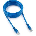 Патч-корд Cablexpert UTP PP12-3M/B кат.5e, 3м, литой, многожильный синий PP12-3M/B (артикул 15933163) – фото 1