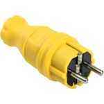 Прямая вилка IEK ВБп3-1-0м ОМЕГА IP44 жёлтая PKR01-016-2-K05 (артикул 16302336) – фото 1