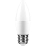 Светодиодная лампа FERON LB-970, 13W, 230V E27 2700K свеча 38110 (артикул 18248635) – фото 1