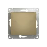 1-клавишный выключатель Schneider Electric GLOSSA 10АХ, ТИТАН GSL000411 (артикул 16314057) – фото 1