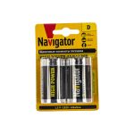 Элемент питания 94 755 NBT-NE-LR20-BP2 блистер 2шт Navigator 4607136947559 149226 (артикул 15525279) – фото 1