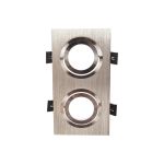 Встраиваемый светильник Elektrostandard 1011/2 MR16 CH хром a029903 (артикул 15777201) – фото 1