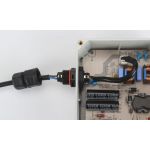 Водостойкий 3-полюсный разъем TTAF Elektronik в панель 250V 20A IP68 WPP-0302M20 (артикул 17745514) – фото 1