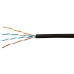 Кабель SkyNet Light UTP outdoor 4x2x0,46, медный, FLUKE TEST, кат.5e, однож., 100 м, box, черный CSL-UTP-4-CU-OUT/100 (артикул 15932915) – фото 1