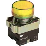 Индикатор IEK LAY5-BU65, желтого цвета, d22мм BLS50-BU-K05 (артикул 16302369) – фото 1