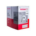 Кабель REXANT витая пара, UTP 2PR 24AWG, CAT5e, STRANDED, бухта 305м 01-0026 (артикул 16130737) – фото 1