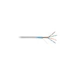 Кабель NETLAN 4 пары, категория 5e, одножильный, медный, внутренний, серый, 100м EC-UF004-5E-PVC-GY-1 (артикул 16418408) – фото 1
