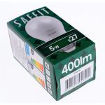 Светодиодная лампа SAFFIT SBG4505 Шарик E27 5W 4000K 55026 (артикул 15628094) – фото 1