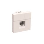 Информационная розетка IEK РКИ-20-00-П RJ-45, UTP, категория 5e, 2 модуля CKK-40D-RI2-K01 (артикул 15167312) – фото 1