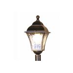 Садово-парковый светильник Elektrostandard Apus F черное золото GL 1009F a043117 (артикул 15925736) – фото 1