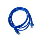 Патч-корд ExeGate UTP-RJ45-RJ45-5e-2M-BL, UTP, cat.5e, 2м, синий 241495 (артикул 17618286) – фото 1