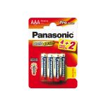 Элементы питания Panasonic LR03 PRO POWER BL6 4+2 7621 (артикул 17479404) – фото 1
