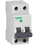 Автоматический модульный выключатель EASY 9 2п C 20А 4.5кА Schneider Electric EZ9F34220 (артикул 15425360) – фото 1