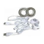 Подсветка для 2-спальной кровати ГЕЛЕОС лента 2х1м, теплый свет, USB 5V, LED-BL9-USB2 (артикул 17738026) – фото 1