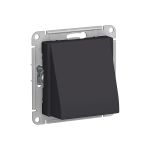 Вывод кабеля Schneider Electric ATLASDESIGN, механизм, карбон, ATN001099 (артикул 16247192) – фото 1