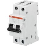 Автоматический выключатель ABB 2-полюсный S202 B16 2CDS252001R0165 (артикул 16024347) – фото 1