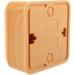 Розетка Smartbuy 1-местная 10А без заземления светлое дерево Юпитер SBE-03lw-10-S1-N (артикул 16052319) – фото 1