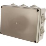 Распаячная коробка с крышкой ОП 190х140х70мм, IP44, 10 гермовводов TDM SQ1401-1243 (артикул 15516426) – фото 1