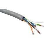 Кабель витая пара ЭРА U/UTP, 4x2x24AWG, Cat5e, CCA, PVC, 305м, SIMPLE, 2/36 Б0044434 (артикул 16133122) – фото 1