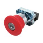 Кнопка ЭРА LAY5BS142, грибок с ключом, красный, d22мм, 240В, 1р 20/200/3200 Б0045637 (артикул 16452863) – фото 1