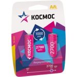 Аккумулятор Космос R6 NI-MH 2700 mAh 2BL KOCR6NIMH2700MAH2BL (артикул 16160360) – фото 1