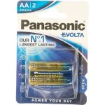 Щелочная батарейка LR6 AA Evolta 1.5В бл/2 Panasonic 5410853044758 (артикул 15545828) – фото 1