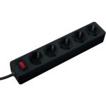 Удлинитель с сетевым фильтром КОСМОС 5х1.8м с заземл. 10А IP20 2.2кВт 3х0.75 FKsm1.8m-5gB 472209 (артикул 15933530) – фото 1
