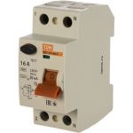 Устройство защитного отключения TDM ВД1-63 2Р 16А 30мА тип А SQ0203-0074 (артикул 15740049) – фото 1