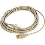 Кабель-удлинитель Gembird USB 2.0, AM/AF, 4.5м, пакет CC-USB2-AMAF-15 (артикул 16059650) – фото 1