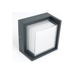Уличный светодиодный светильник FERON 12W, 720Lm, 4000K, черный DH108 6350 (артикул 16388671) – фото 1