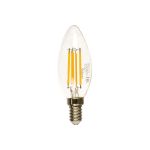 Лампа Gauss LED Filament Свеча E14 9W 680lm 2700К 103801109 (артикул 15869260) – фото 1